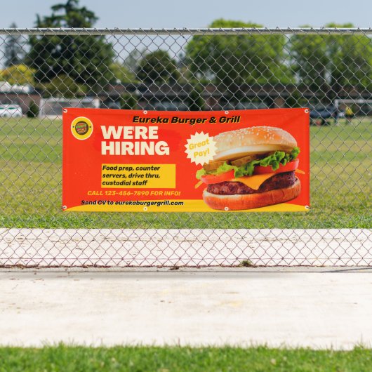 Das Burger Restaurant, das wir jetzt mieten Banner (Insitu)