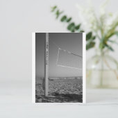 Das Büro, Beach Volleyball Postkarte (Stehend Vorderseite)