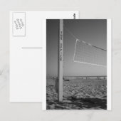 Das Büro, Beach Volleyball Postkarte (Vorne/Hinten)
