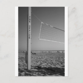Das Büro, Beach Volleyball Postkarte