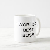 Das Büro, beste der Chef-Tasse der Welt Kaffeetasse (VorderseiteRechts)
