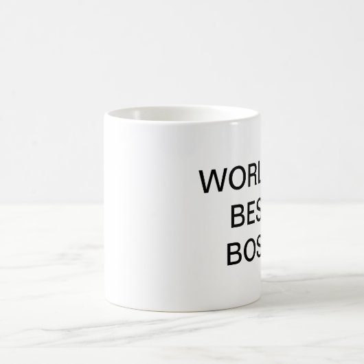Das Büro, beste der Chef-Tasse der Welt Kaffeetasse (Mittel)