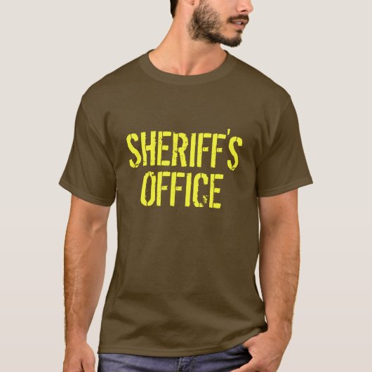 Das Büro des Sheriffs T-Shirt (Vorderseite)