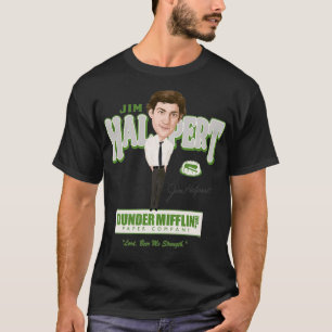Das Büro Jim Halpert Karikatur Pullover