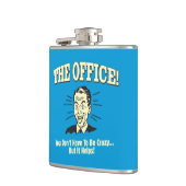 Das Büro: Man muss nicht verrückt sein Flachmann (Links)