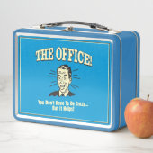 Das Büro: Man muss nicht verrückt sein Metall Brotdose (Beispiel)