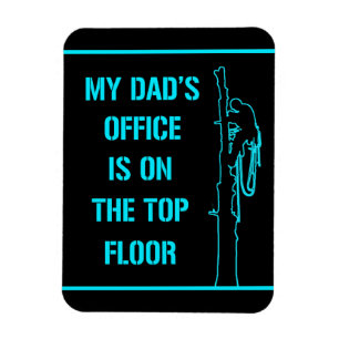 Das Büro meines arboristischen Vaters ist im obers Magnet