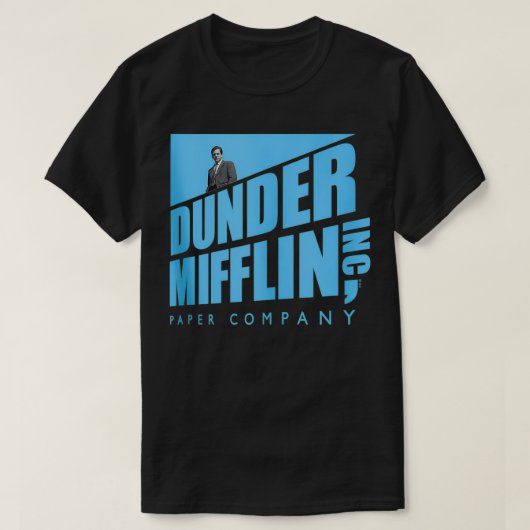 Das Büro Michael auf dem Dach T-Shirt (Design vorne)