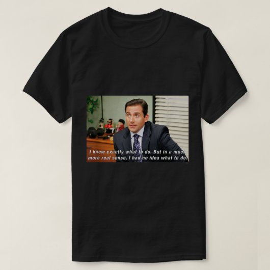 Das Büro Michael No Idea T-Shirt (Design vorne)