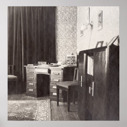 Das Büro, Paris 1936 Poster (Vorne)