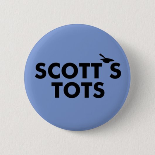 DAS BÜRO: SCOTTS KNIRPS BUTTON (Vorderseite)