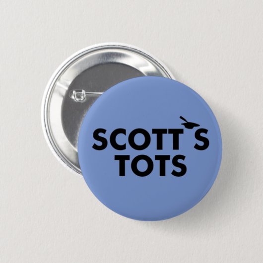 DAS BÜRO: SCOTTS KNIRPS BUTTON (Vorne & Hinten)