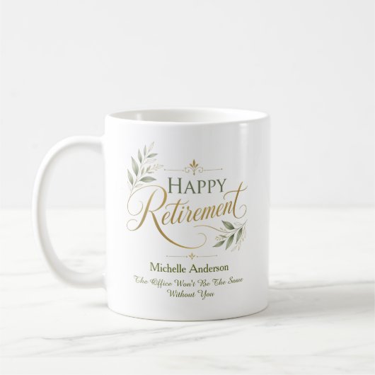 Das Büro wird ohne dich nicht mehr dasselbe sein B Kaffeetasse (Links)