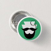 Das Button bärtiger Herren PAs (Vorne & Hinten)