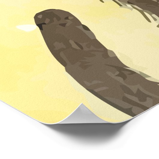 Das Buzz-Schütteln Poster (Ecke)