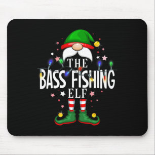 Das Byb Fishing Elf Weihnachtsfamilie Pajama Party Mousepad