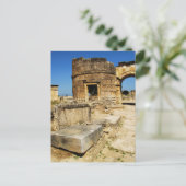 DAS BYZANTINE-Tor - Hierapolis Postkarte (Stehend Vorderseite)