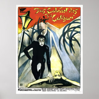 Das Cabinet des Dr. Caligari 1920 Restauriert Poster