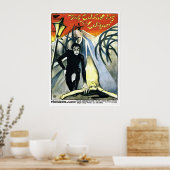 Das Cabinet des Dr. Caligari 1920 Restauriert Poster (Küche)