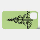 Das Caduceus-Symbol Case-Mate iPhone Hülle (Rückseite (Horizontal))