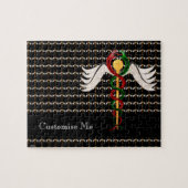 Das Caduceus (Vollfarbigkeit) Puzzle (Horizontal)