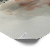 Das Café Blossom Poster (Ecke)