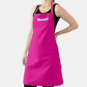 Das Café Caterer Florist Hot Pink Schürze (InSitu)