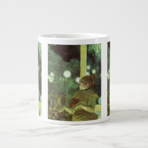 Das Café-Concert von Edgar Degas, Vintage Fine Art Jumbo-Tasse