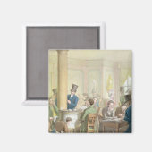 Das Café de Commerce, vom Tableau de Paris Magnet (Vorderseite/Rückseite)