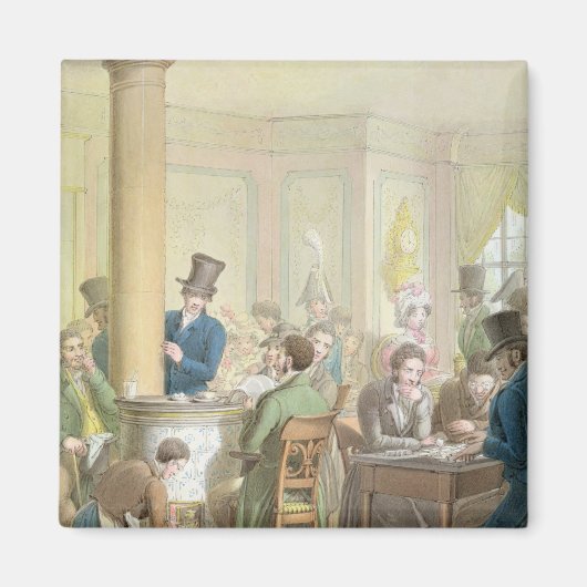 Das Café de Commerce, vom Tableau de Paris Magnet (Vorne)
