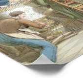 Das Café de Commerce, vom Tableau de Paris Poster (Ecke)