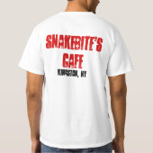 DAS CAFÉ DES SNAKEBITES T-Shirt (Rückseite)