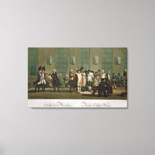 Das Café eines Patrioten Leinwanddruck