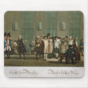 Das Café eines Patrioten Mousepad