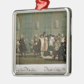 Das Café eines Patrioten Ornament Aus Metall (Links)