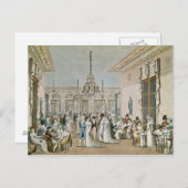 Das Café Frascati im Jahre 1807 Postkarte (Vorne/Hinten)