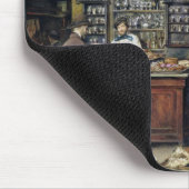 Das Café in Rom, 1856 Mousepad (Ecke)