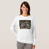 Das Café in Rom, 1856 T-Shirt (Vorne ganz)