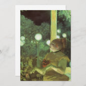 Das Café-Konzert von Edgar Degas, Vintage Kunst (Vorne/Hinten)