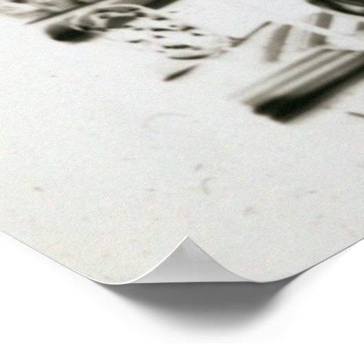 Das Café Poster (Ecke)