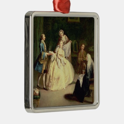 Das Café Silbernes Ornament (Rechts)