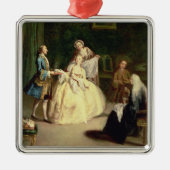 Das Café Silbernes Ornament (Vorne)