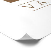 Das Café Terrasse am Abend von Vincent Van Gogh 18 Poster (Ecke)