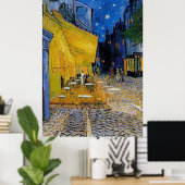 Das Café Terrasse von Vincent Van Gogh Poster (Heimbüro)