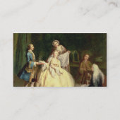 Das Café Visitenkarte (Rückseite)