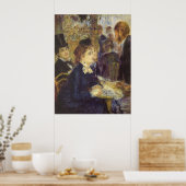 Das Café von Pierre Renoir, Vintager Impressionism Poster (Küche)
