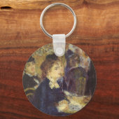Das Café von Pierre Renoir, Vintager Impressionism Schlüsselanhänger (Vorderseite)