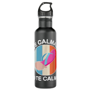 Das Calmas am Calmo Funny Funny mexikanisch und la Edelstahlflasche