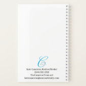 Das Cameron Team 5.5" x 8.5" SpiralNotebook Notizblock (Rückseite)