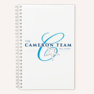 Das Cameron Team 5.5" x 8.5" SpiralNotebook Notizblock